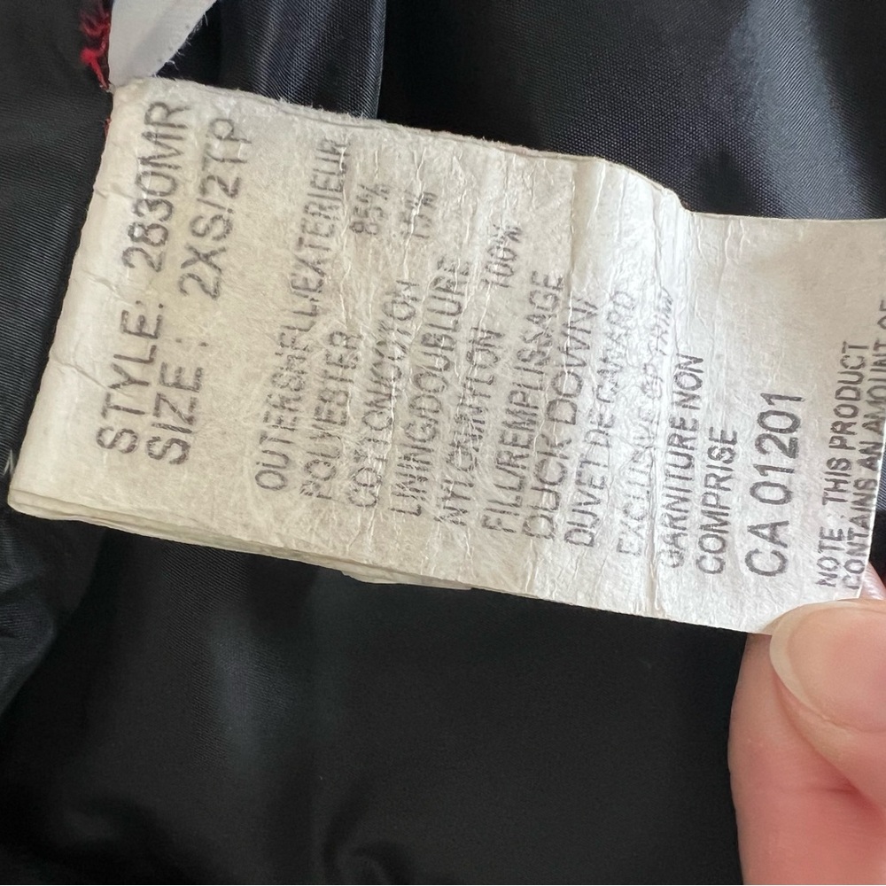 Canada Goose Red Puffer Vest - Picture 7 of 7